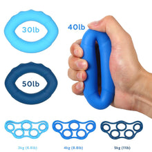 Finger & Hand Grip - Muscle Training 'Fidget Toys' - 6 Piece Set - FitPug.com