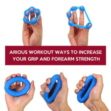 Finger & Hand Grip - Muscle Training 'Fidget Toys' - 6 Piece Set - FitPug.com