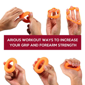 Finger & Hand Grip - Muscle Training 'Fidget Toys' - 6 Piece Set - FitPug.com