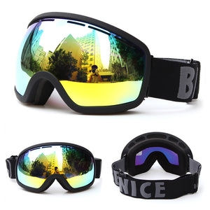 Ski - Snowboard Goggles - UV Anti-fog Unisex - FitPug.com