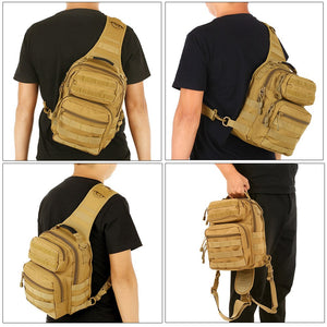 Outdoors Military Style Single Shoulder Backpack - FitPug.com