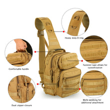 Outdoors Military Style Single Shoulder Backpack - FitPug.com