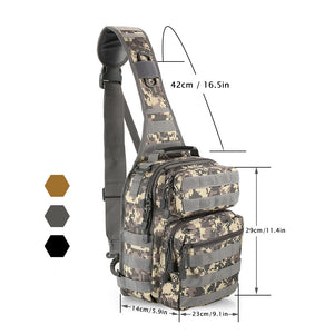 Outdoors Military Style Single Shoulder Backpack - FitPug.com