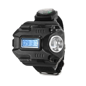 2-in-1 LED Rechargeable Watch Flashlight - FitPug.com
