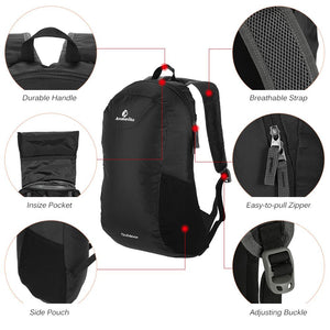 15L Foldable Waterproof Backpack - FitPug.com