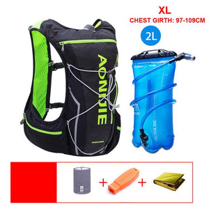 10L Marathon Hydration Backpack - 2L Water Bag - FitPug.com