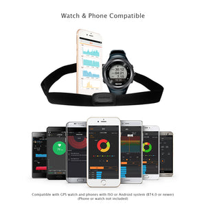 Sports Heart Rate Monitor - Smart Sensor BT 4.0 Wireless - FitPug.com