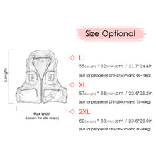 Outdoor Sports Life Jacket with Rain Cover - FitPug.com