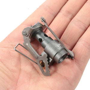 Mini Pocket Titanium Gas Stove - FitPug.com