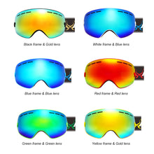 Children Ski Goggles - UV400 Anti-fog Double Layer - FitPug.com