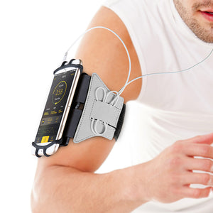 Armband Phone Case - Key Holder Cable Locker - FitPug.com
