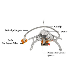 3 in 1 Outdoor/Camping Stove Kit - FitPug.com