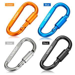 6 Key Chain Carabiner D-Rings - FitPug.com