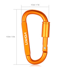 6 Key Chain Carabiner D-Rings - FitPug.com