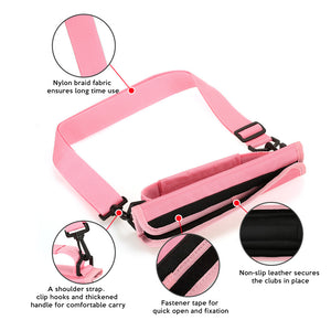 Light-weight Golf Club Carrier Bag with a Shoulder Strap - FitPug.com