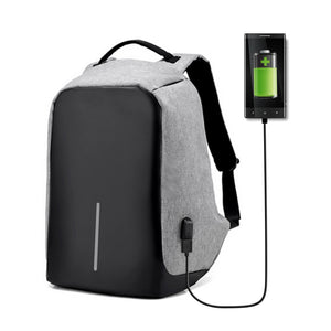 Multifunctional Futuristic Unisex Anti-theft Laptop Backpack with USB Charger - FitPug.com