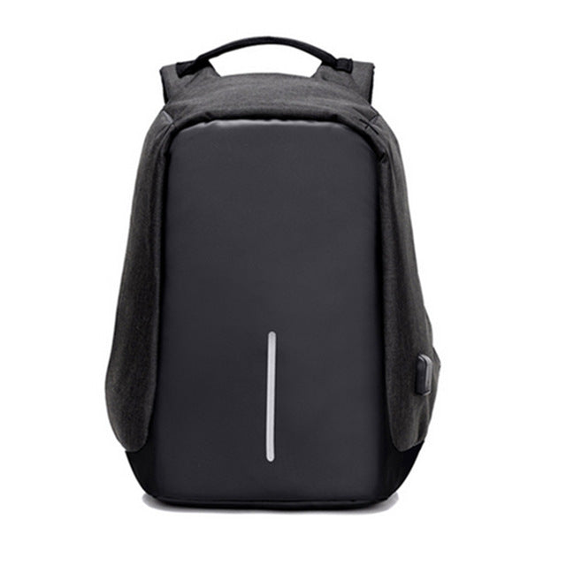 Multifunctional Futuristic Unisex Anti-theft Laptop Backpack with USB Charger - FitPug.com