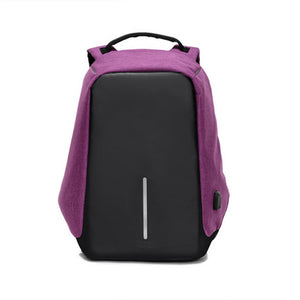 Multifunctional Futuristic Unisex Anti-theft Laptop Backpack with USB Charger - FitPug.com