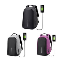Multifunctional Futuristic Unisex Anti-theft Laptop Backpack with USB Charger - FitPug.com