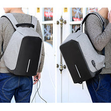 Multifunctional Futuristic Unisex Anti-theft Laptop Backpack with USB Charger - FitPug.com