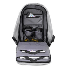 Multifunctional Futuristic Unisex Anti-theft Laptop Backpack with USB Charger - FitPug.com