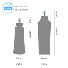 250/500ml Foldable Water Bottle - FitPug.com
