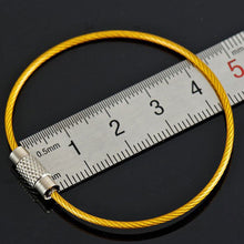 10 Colorful Cable Rope Key Chains - FitPug.com