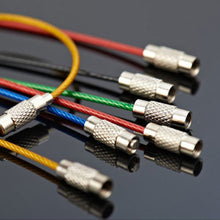 10 Colorful Cable Rope Key Chains - FitPug.com