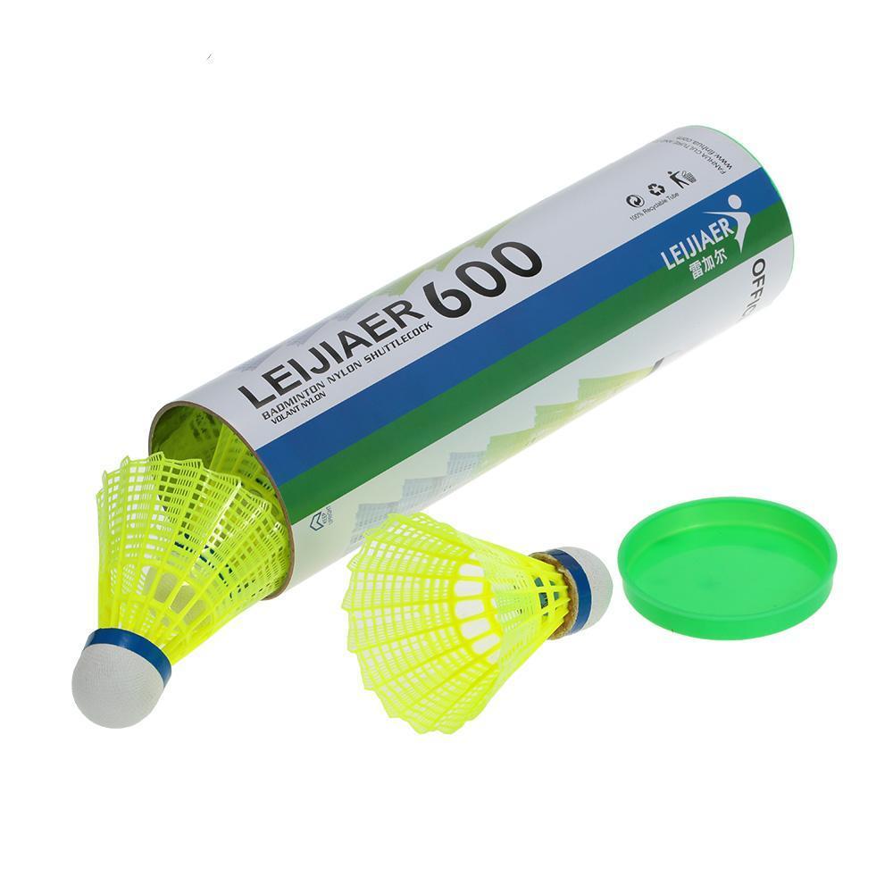 6 Piece Yellow Badminton Ball Set - FitPug.com