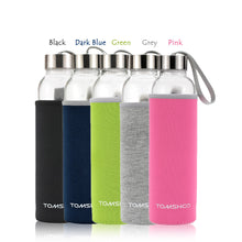 Tea Infusers Glass Bottle 550ml - FitPug.com