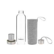 Tea Infusers Glass Bottle 550ml - FitPug.com