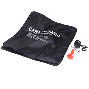 10 Gallon Solar Energy Heated Camping Shower Bag (40 Liter) - FitPug.com