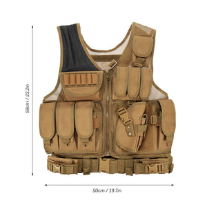 Tactical Hunting/Fishing Vest - 5 Colors - FitPug.com