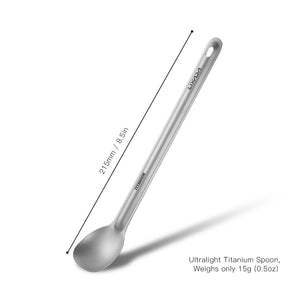 Titanium Long Handle Spoon - FitPug.com