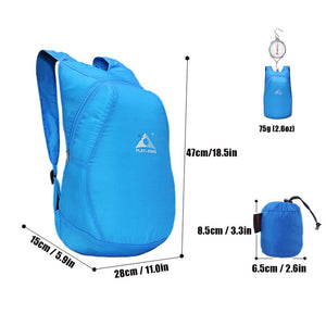 Lightweight Water-proof Fold-able 20L Backpack - FitPug.com