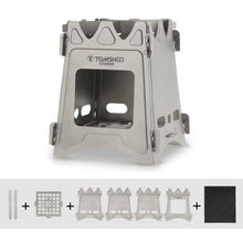 Light Foldable Titanium Wood Stove - FitPug.com