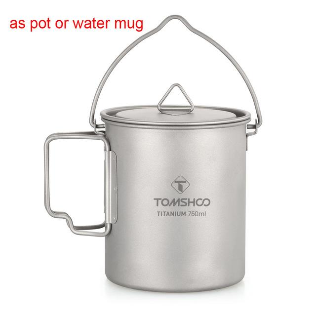 2in1 Titanium Cooking Pot & Water Mug - FitPug.com
