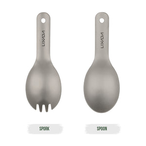 Short Handle Titanium Spoon - FitPug.com
