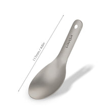 Short Handle Titanium Spoon - FitPug.com