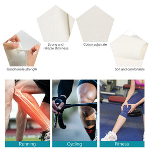 Medical Athletic Tape - 44.9 ft - 13.7 m Size, No Sticky Residue - FitPug.com