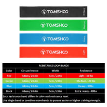 17 Piece Resistance Bands Set - Fitness, Cross-ft & Yoga Exercise Equipment, with a Bag - FitPug.com