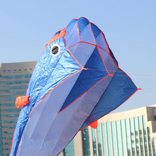 Giant 3D Dolphin Kite with 30M Handle Line - FitPug.com