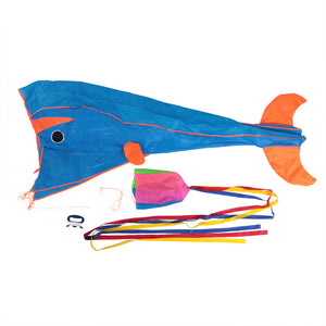 Giant 3D Dolphin Kite with 30M Handle Line - FitPug.com