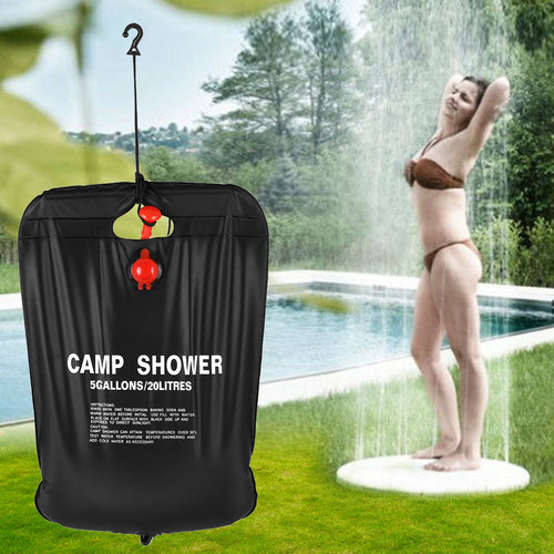 20L/5 Gallon Camping Shower - Water Storage Bag - FitPug.com