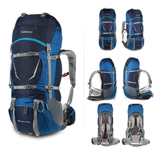 70+5L Outdoor Backpack with Rain Cover - FitPug.com