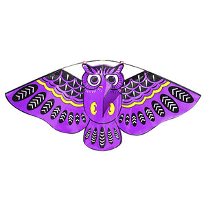43x20 Inch Colorful Cartoon Owl Kite with 50M Line - FitPug.com