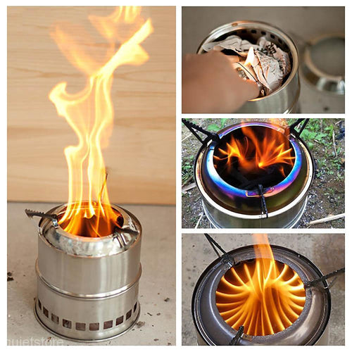 Lightweight Portable Wood Stove - FitPug.com