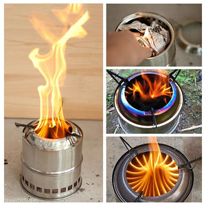 Lightweight Portable Wood Stove - FitPug.com