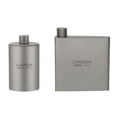Titanium Travel Outdoors Drink Flask - FitPug.com