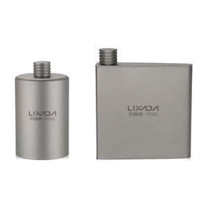 Titanium Travel Outdoors Drink Flask - FitPug.com